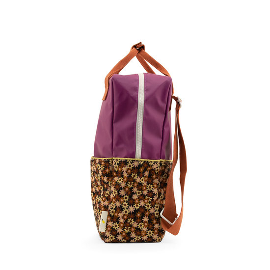 Large Backpack Golden Purple Tales 2