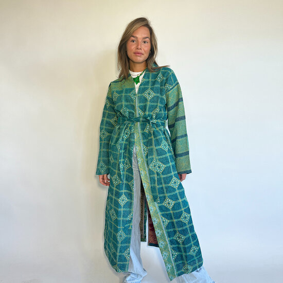 Terez Long Kantha Coat No. 9 1