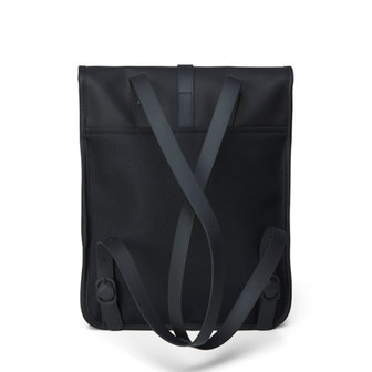 Rains Backpack Micro Black achterkant