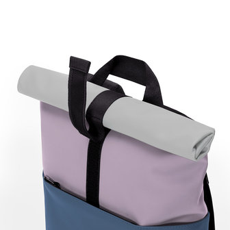 Ucon Acrobatics Lotus Hajo Mini Backpack Lavender/Steel Blue sluiting