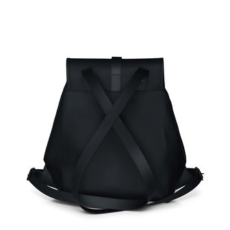 Rains Bucket Backpack Black achterkant