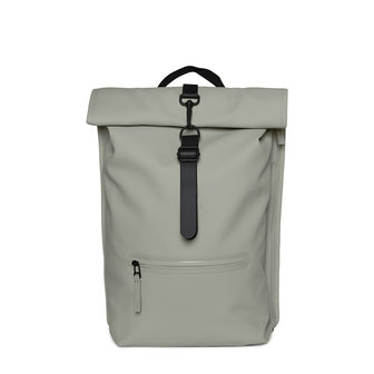 Rains Roll Top Backpack Cement
