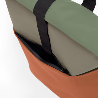 Ucon Acrobatics Lotus Hajo Mini Backpack Grey/Canyon Rust voorvak