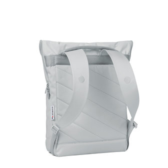 Pinqponq Klak Backpack Iced Grey achterkant