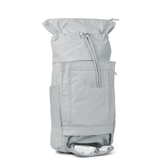 Pinqponq Blok Medium Backpack Iced Grey voorvak