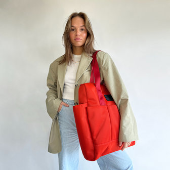 Mads Norgaard Bel Couture Cille Bag Cherry Tomato