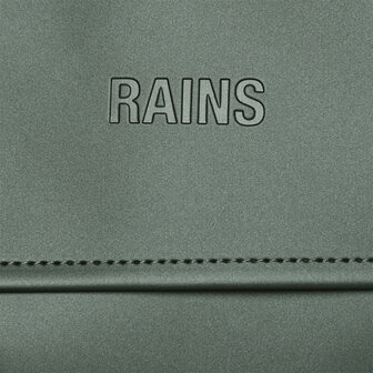 Rains Buckle MSN Bag Silver Pine logo