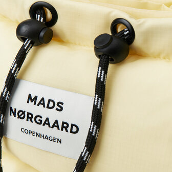 Mads Norgaard Sheer Ripstop Candy Bag Double Cream details