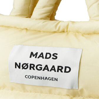 Mads Norgaard Sheer Ripstop Pillow Bag Double Cream details