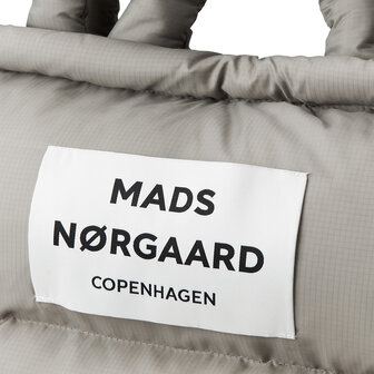 Mads Norgaard Sheer Ripstop Pillow Bag Laurel Oak details