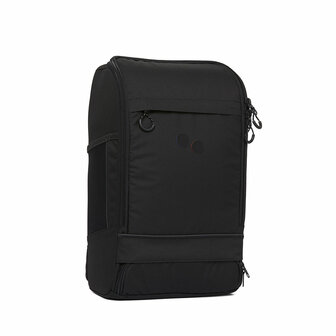 Pinqponq Cubik Medium Backpack Black zijkant