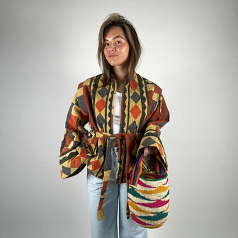 Sissel Edelbo Adena Cutout Blanket Jacket No. 27