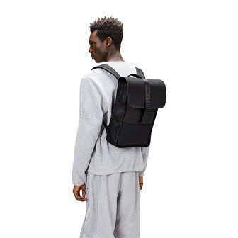Rains Trail Backpack Mini Black model man
