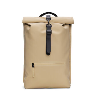 Rains Roll Top Backpack Sand