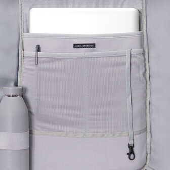 Ucon Acrobatics Aloe Hajo Mini Backpack Light Grey binnenkant