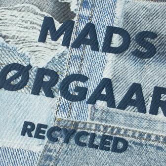 Mads Norgaard Recycled Boutique Athene Bag Denim AOP
