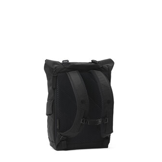 Pinqponq Kross Backpack Solid Black achterkant