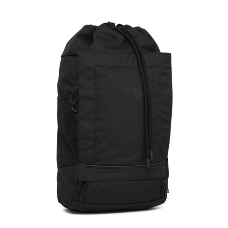 Pinqponq Blok Medium Backpack Rooted Black voorkant