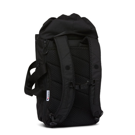 Pinqponq Blok Medium Backpack Rooted Black achterkant