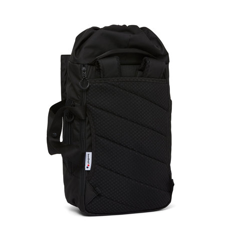 Pinqponq Blok Medium Backpack Rooted Black achterkant
