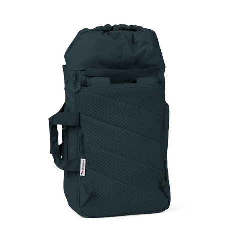 Pinqponq Blok Medium Backpack Slate Blue achterkant