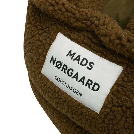 Mads Norgaard Teddy Wool Pillow Bag Beech details