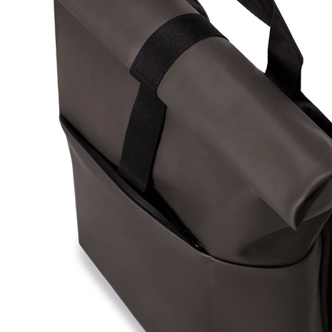Ucon Acrobatics Metallic Hajo Mini Backpack Dark Grey voorvak