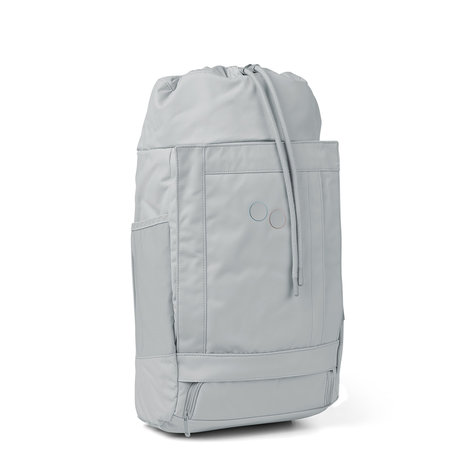 Pinqponq Blok Medium Backpack Iced Grey zijkant