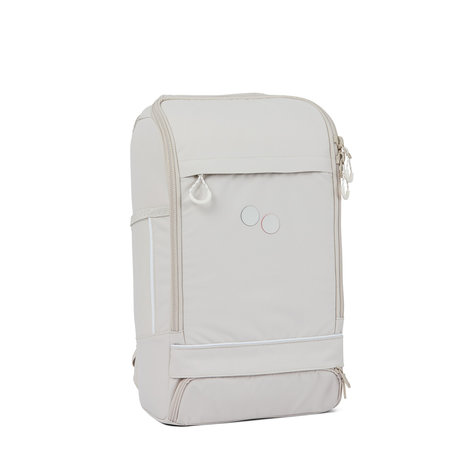 Pinqponq Cubik Medium Backpack Cliff Beige zijkant
