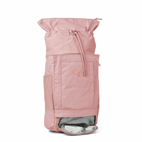 Pinqponq Blok Medium Backpack Ash Pink binnenkant