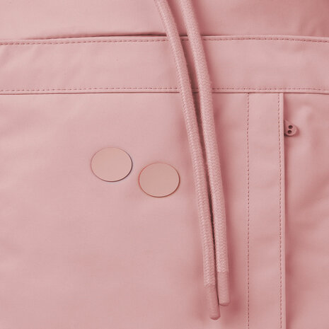 Pinqponq Blok Medium Backpack Ash Pink details