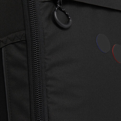 Pinqponq Cubik Medium Backpack Black details