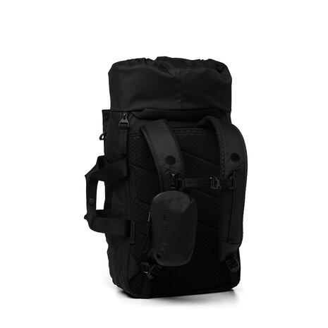 Pinqponq Blok Medium Backpack Construct Black achterkant