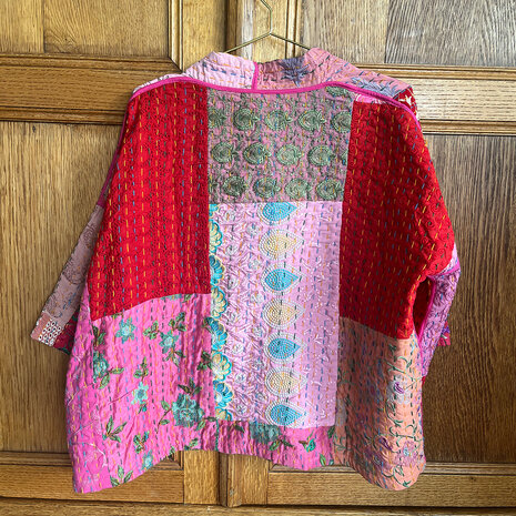 Sissel Edelbo Tallulah Embroidery Patchwork Jacket No. 121 achterkant
