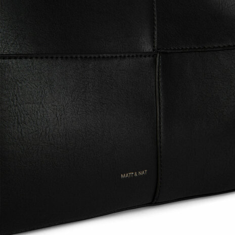 Matt and Nat Tristan Arbor Tote Bag Black Noir details