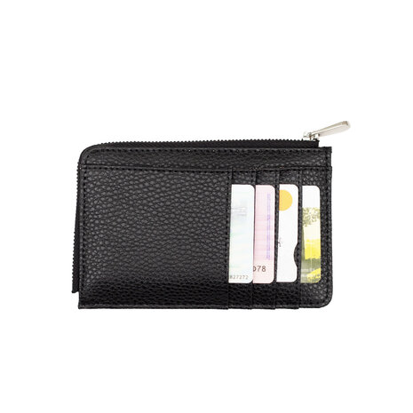 Denise Roobol Mini Zipper Wallet Black achterkant