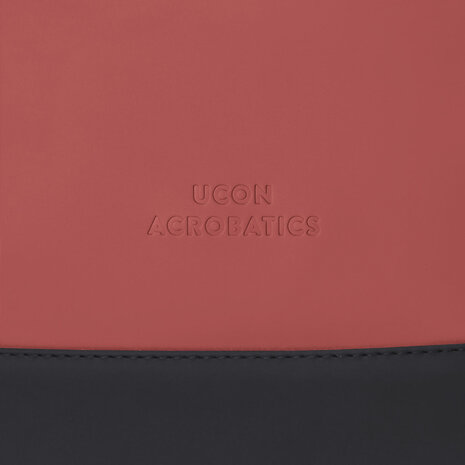 Ucon Acrobatics Lotus Hajo Mini Backpack Dark Rose/Hibiscus logo