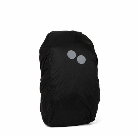 Pinqponq Komut Medium Backpack Solid Black rain cover