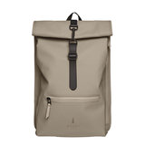 Rains Roll Top Backpack Taupe