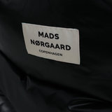 Mads Norgaard Shiny Poly Pillow Black logo