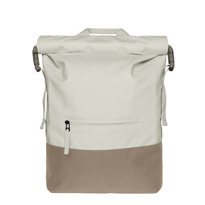 Rains Buckle Roll Top Backpack Fossil