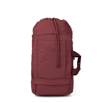 Pinqponq Blok Medium Backpack Pinot Red