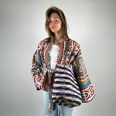 Sissel Edelbo Adena Cutout Blanket Jacket No. 14