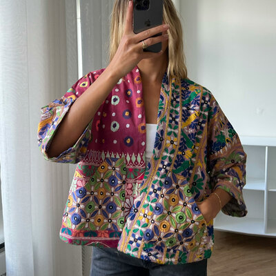 Sissel Edelbo Jasmin Embroidery Blanket Jacket No. 94