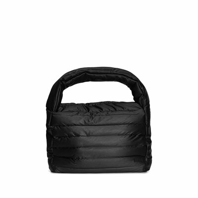 Rains Bator Puffer Tote Bag W3 Black