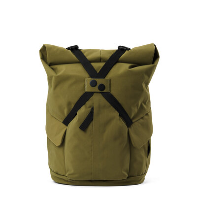 Pinqponq Kross Backpack Solid Olive