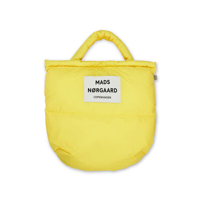 Mads Norgaard Recycle Pillow Bag Lemon Zest