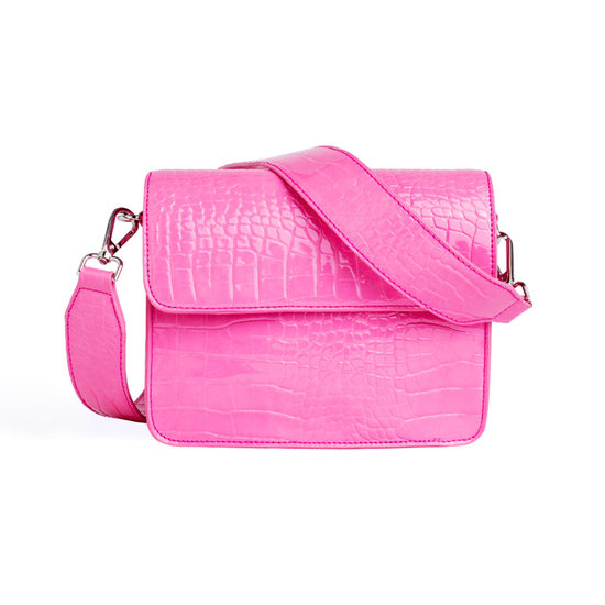 Cayman Shiny Strap Bag Pink 1