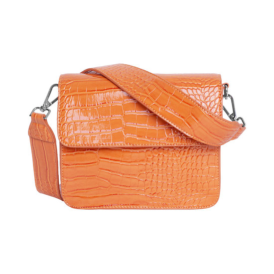 Cayman Shiny Strap Bag Pastel Orange 1