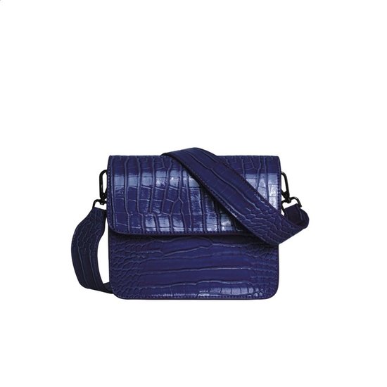 Cayman Shiny Strap Bag Midnight Blue 1
